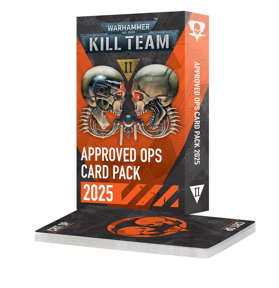 Kill Team: Approved Ops Card Pack 2025 – Warhammer 40k Mission Cards