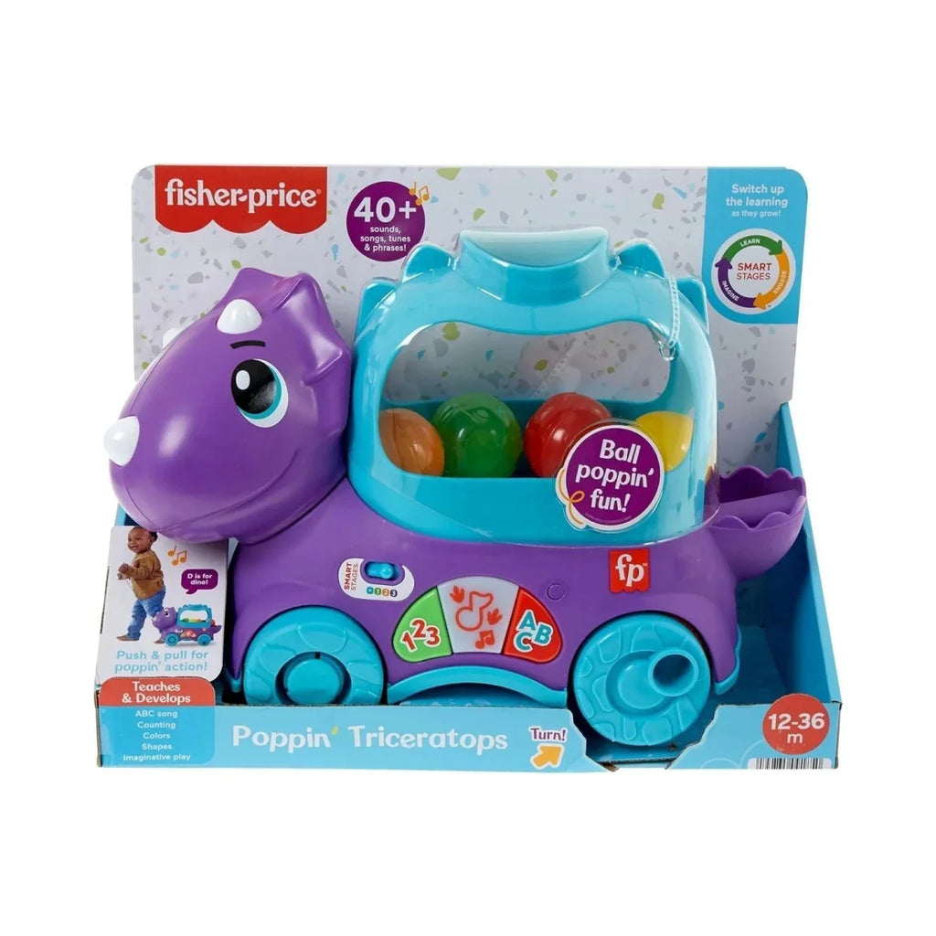 Fisher-Price Poppin Triceratops