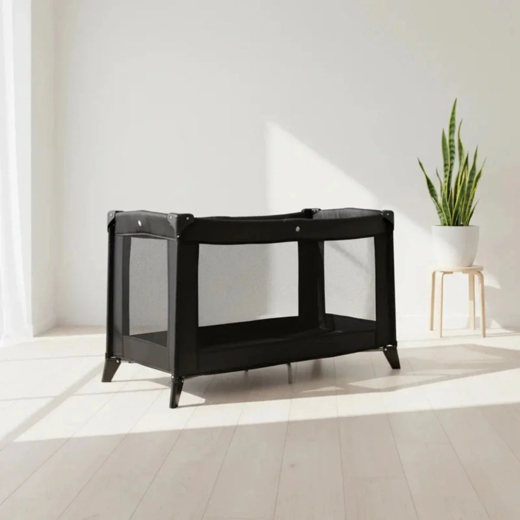 East Coast Travel Cot - Black