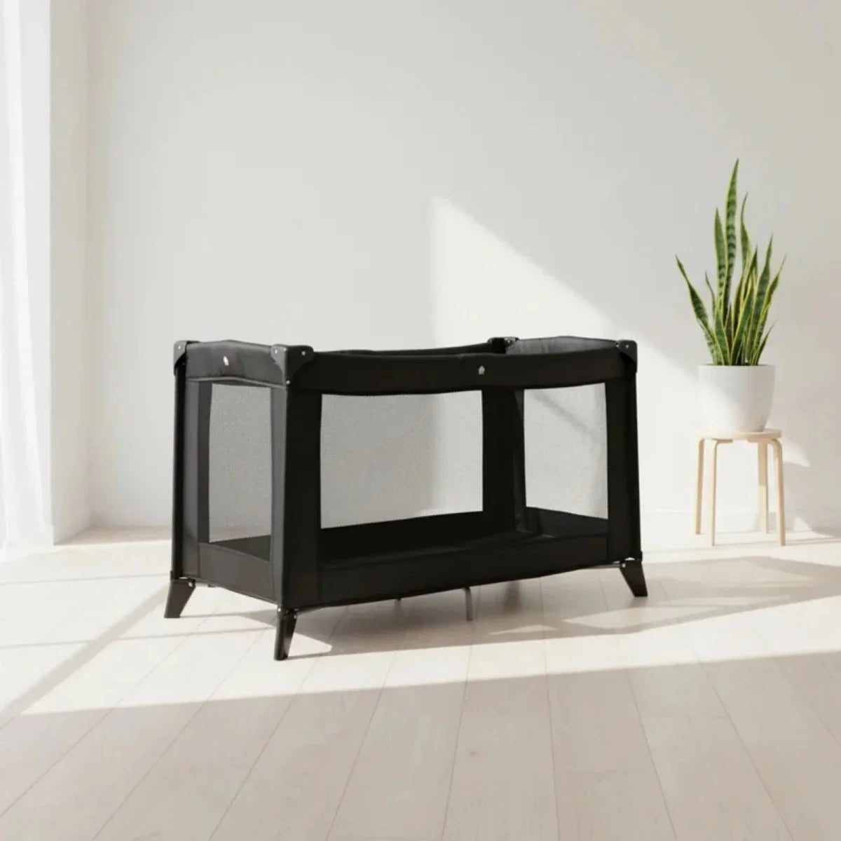 East Coast Travel Cot - Black