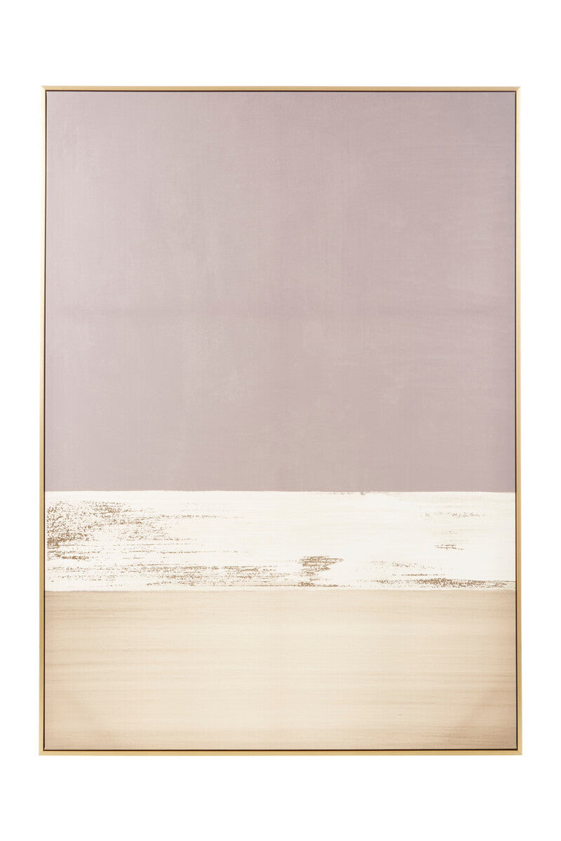 Orsina Astratto Framed Canvas – Gold and Grey Foil Abstract Wall Art