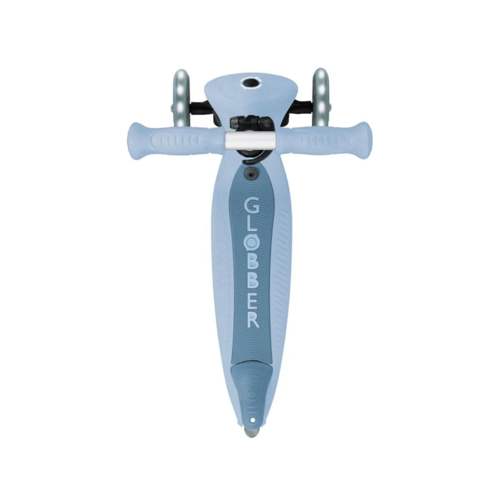 Globber Go Up Active Lights Eco Scooter - Blueberry