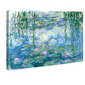 Monet Water Lilies Giclee Canvas Wall Art - 48x36 Inch