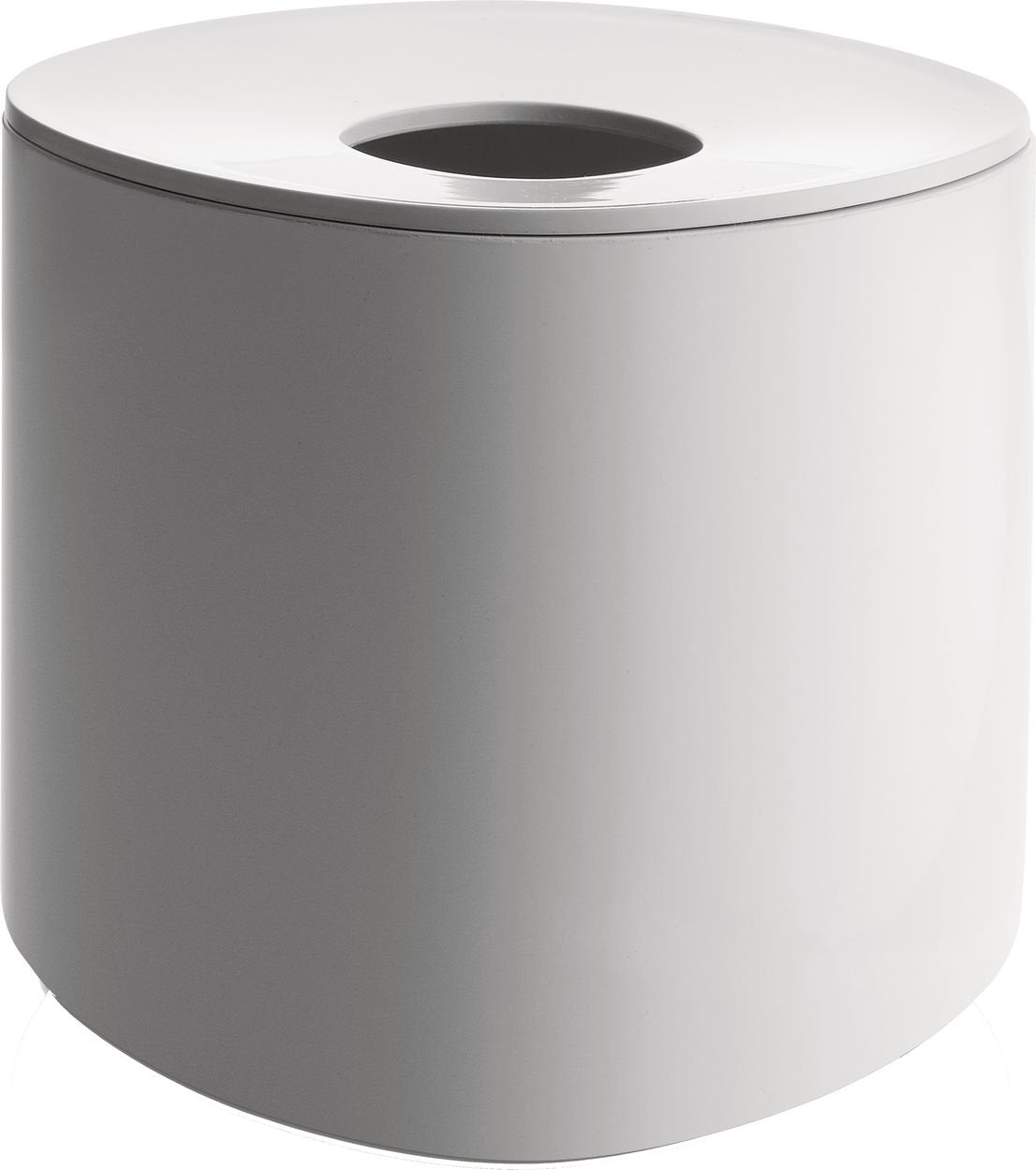 Alessi Birillo Tissue Holder – White PMMA Handkerchief Box by Piero Lissoni