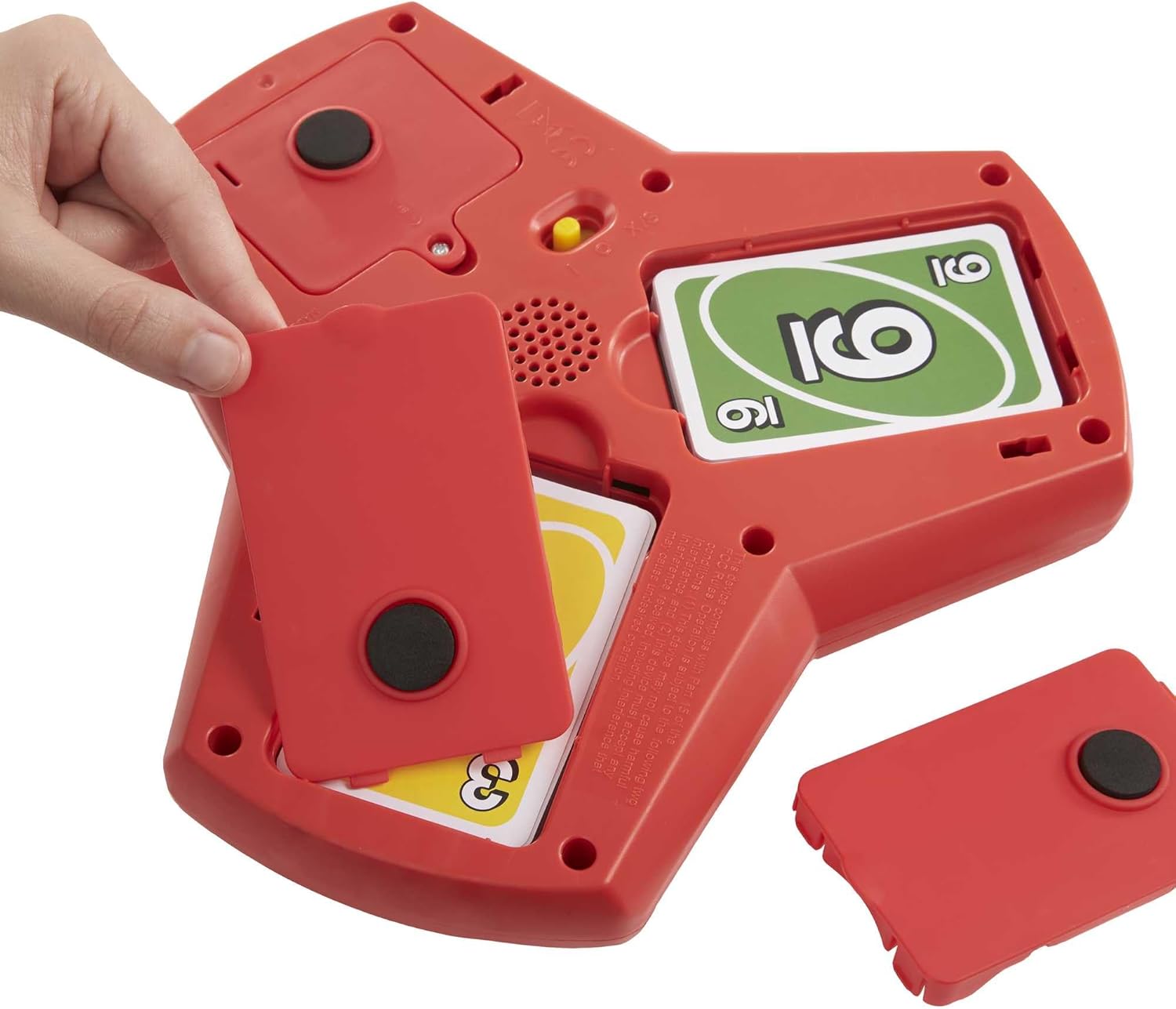 UNO Triple Play Card Game by Snaps – Family Game with Lights and Sounds