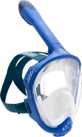 Cressi Java Full Face Snorkel Mask – Anti-Fog Silicone – Blue/Navy L/XL