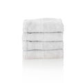 Glart Premium Cotton Guest Towels - Set of 4 White Terry Hand Towels