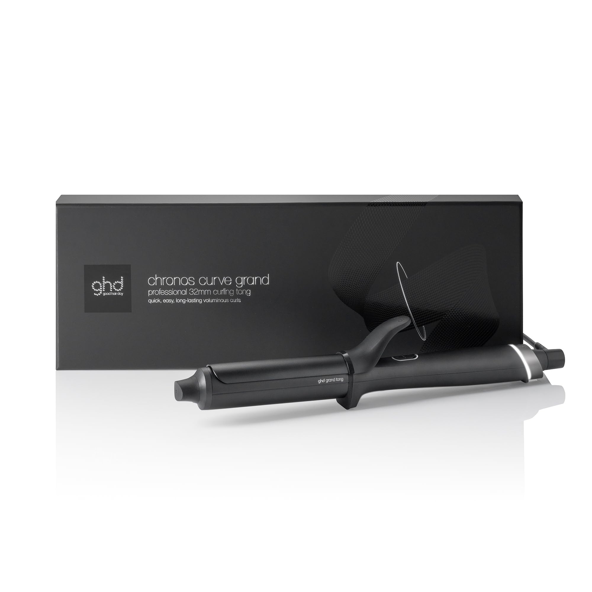 ghd Chronos Curve Grand Tong – 32mm Professional Hair Curler