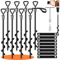 Heavy Duty Trampoline Ground Anchors – 14in Screw-in Stakes