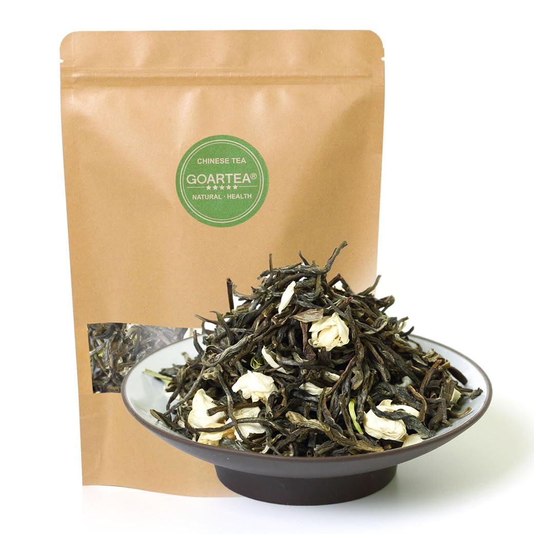 GOARTEA Premium Jasmine Green Tea – Moli Yinhao Loose Leaf 250g