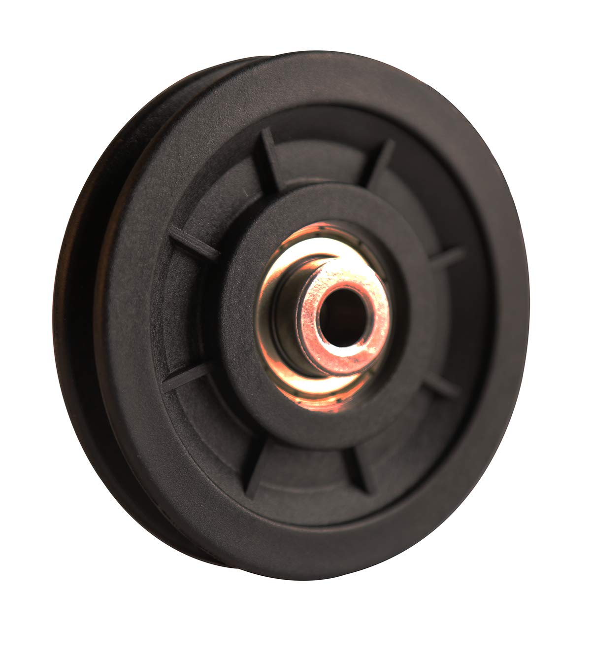 LFJ 90mm Gym Pulley Wheel – 8 Pack Nylon Bearing Cable Machine Parts