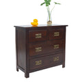 Oak Sideboard Cabinet | 4-Drawer Solid Wood Storage Cupboard