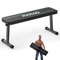 MAHAO Foldable Flat Weight Bench | 660 LBS Capacity Home Gym Workout Bench