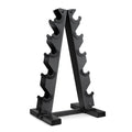 CAP Barbell A-Frame Dumbbell Rack | 5-Pair Steel Weight Storage, Carbon