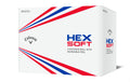 Callaway Hex Soft Golf Balls 2019 - Low Compression - White, 24 Pack