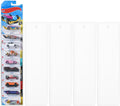 Tapeera Model Car Display Case Wall Mount for Hot Wheels - 5-Pack Acrylic