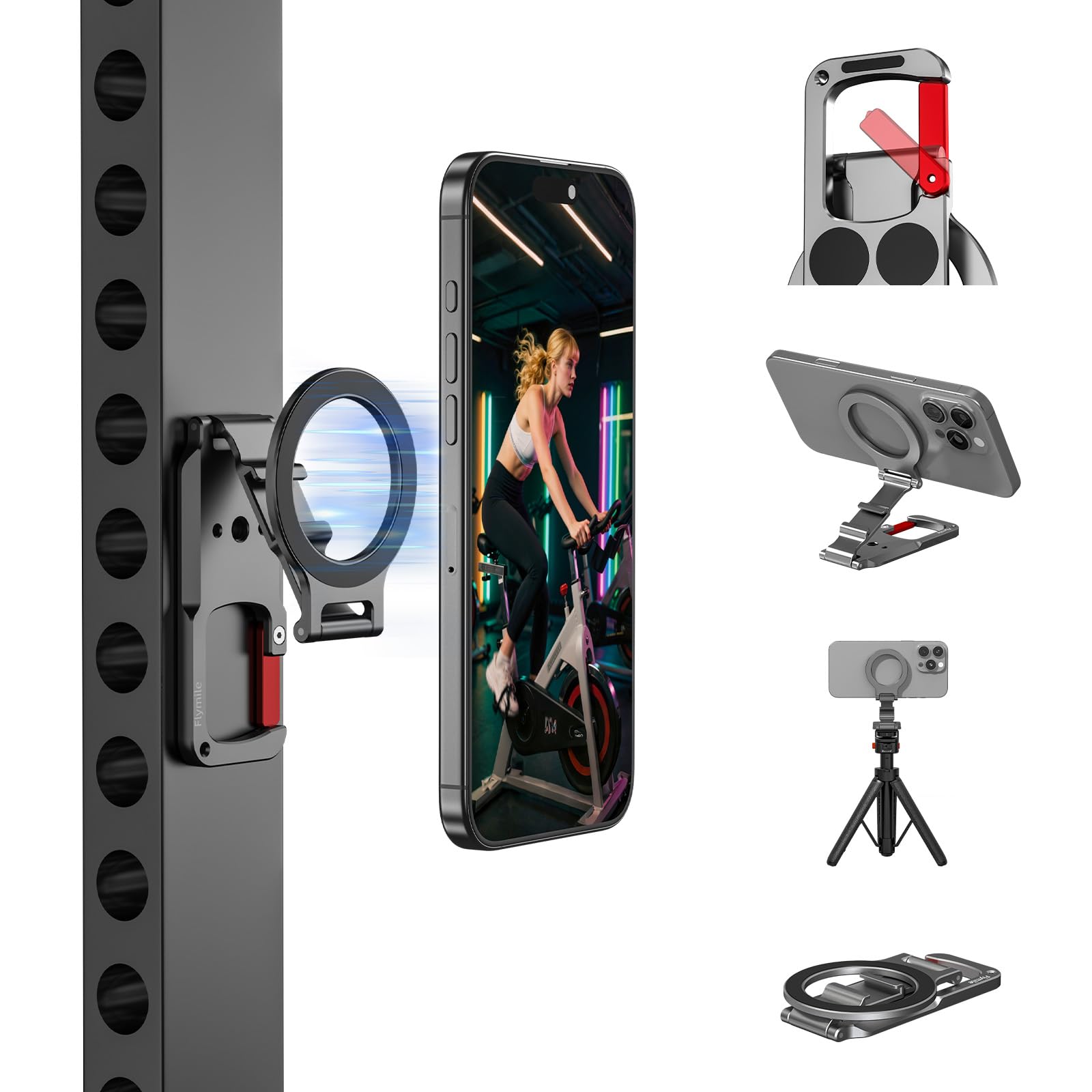 BRDRC Magnetic MagSafe Phone Mount | Tripod Adapter for iPhone 16 15 14