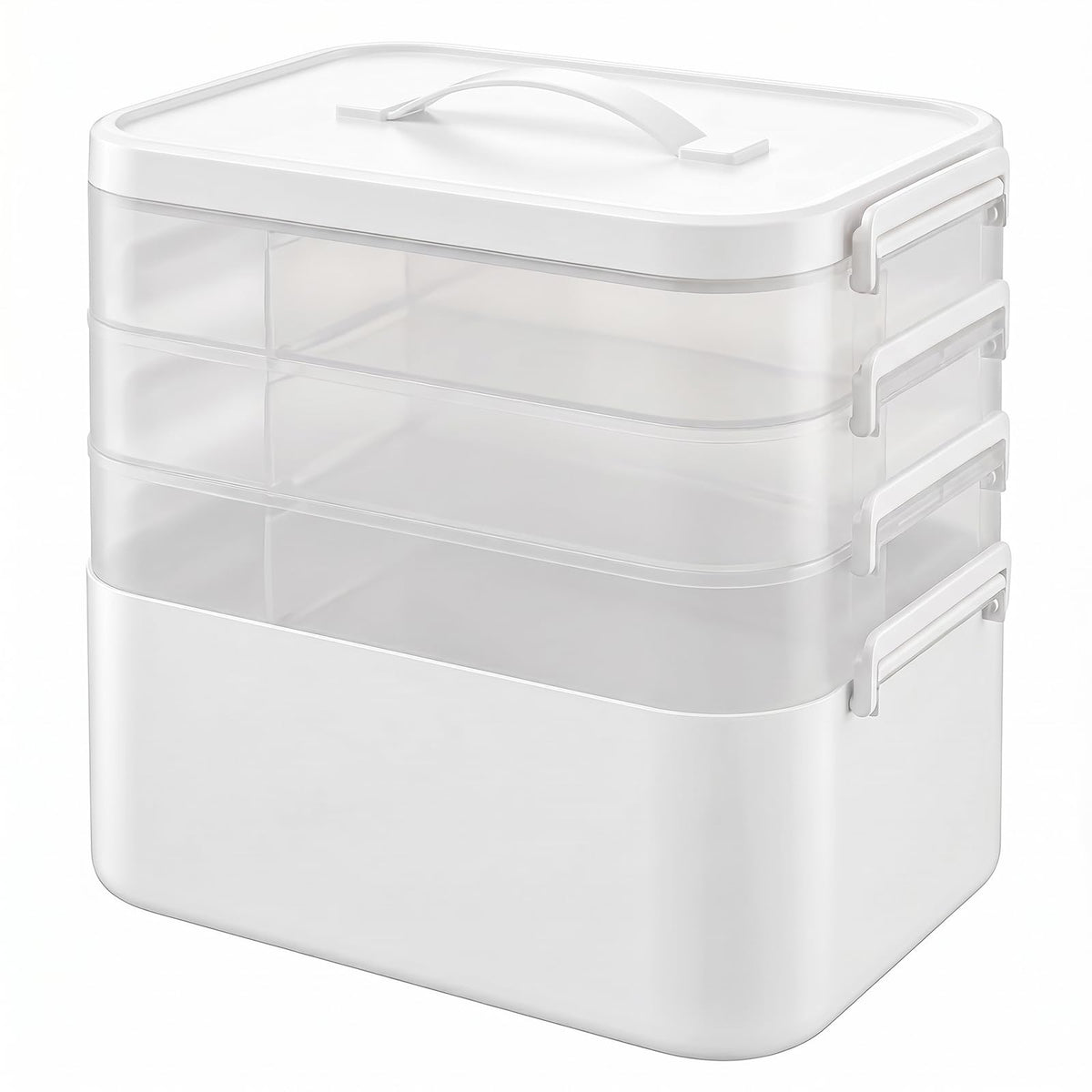 Stidyzo Medicine Storage Box, 4-layer Stackable Storage Box - image 1