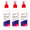 Mont Marte PVA Craft Glue – Quick Dry Clear Adhesive 250g (3 Pack)
