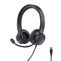 Trust USB On-Ear Headset with Microphone – Lightweight PC Headphones