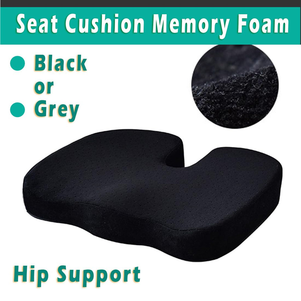 Seat Cushion, Hip Support, Heat Sensitive & Durable Memory Foam Sitting zipper Desk Chair Cushion for Office - image 5