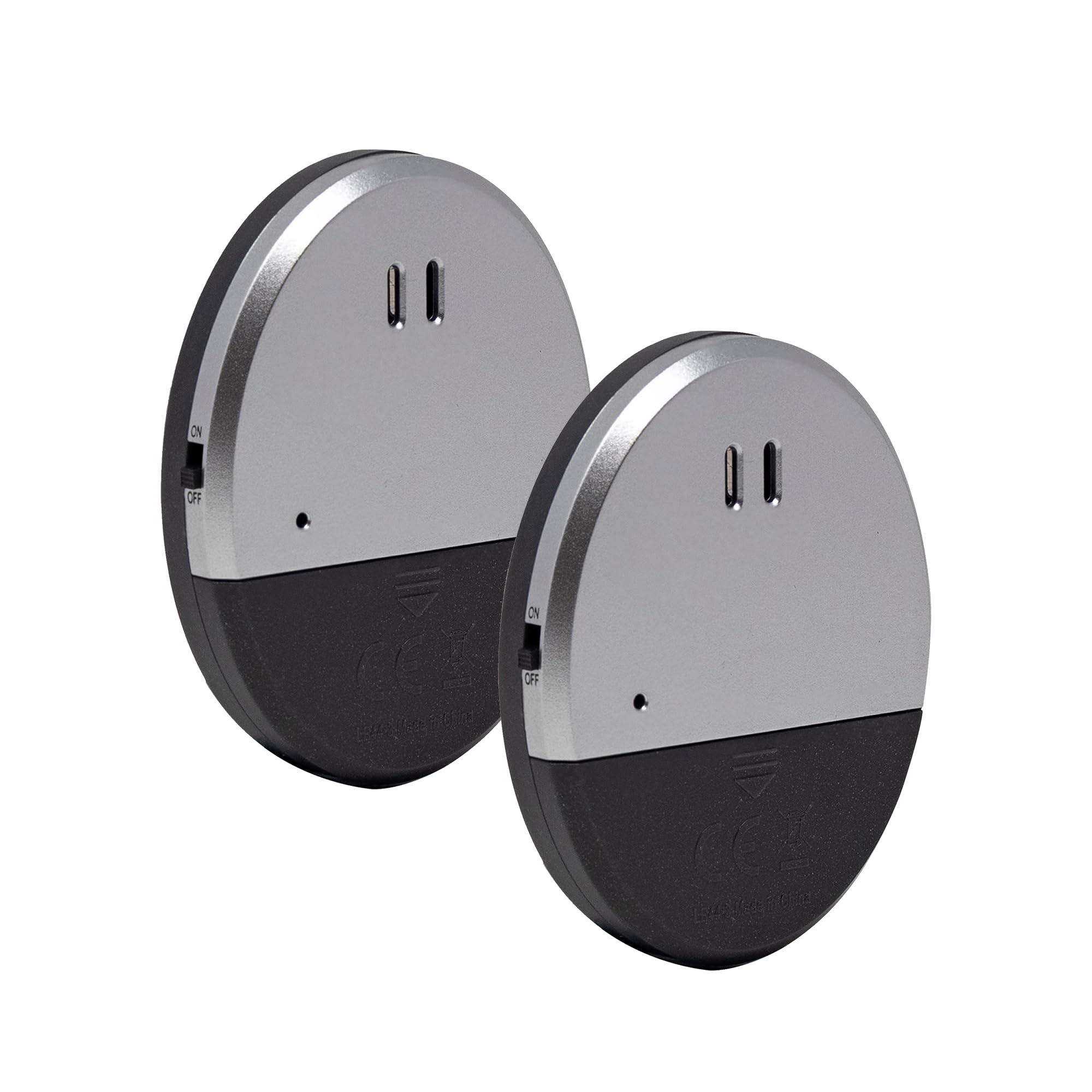 Defender Ultra Slim Window Vibration Alarm 2 Pack | 130dB Glass Sensor