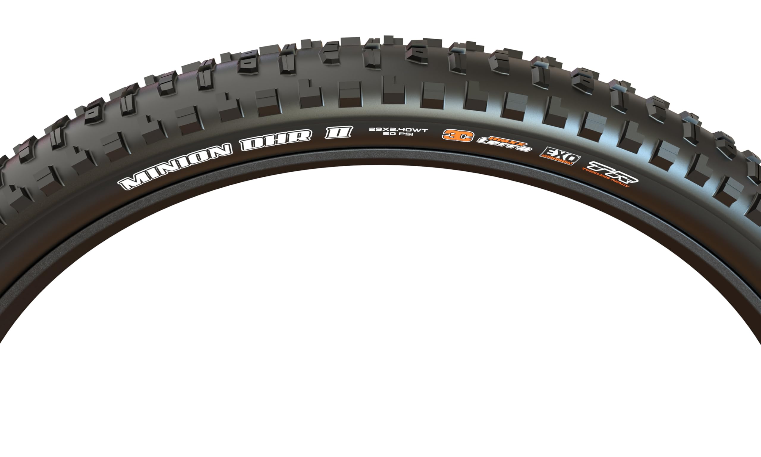 Maxxis Minion DHR II MTB Tire - 27.5x2.40WT 3C MaxxTerra EXO TR