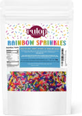 Rulop Rainbow Sprinkles – Dairy Free Colorful Sugar Strands, 1kg