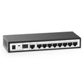 YuLinca 10 Port Gigabit Ethernet Switch | 8-Port RJ45, 1 SFP, VLAN Support