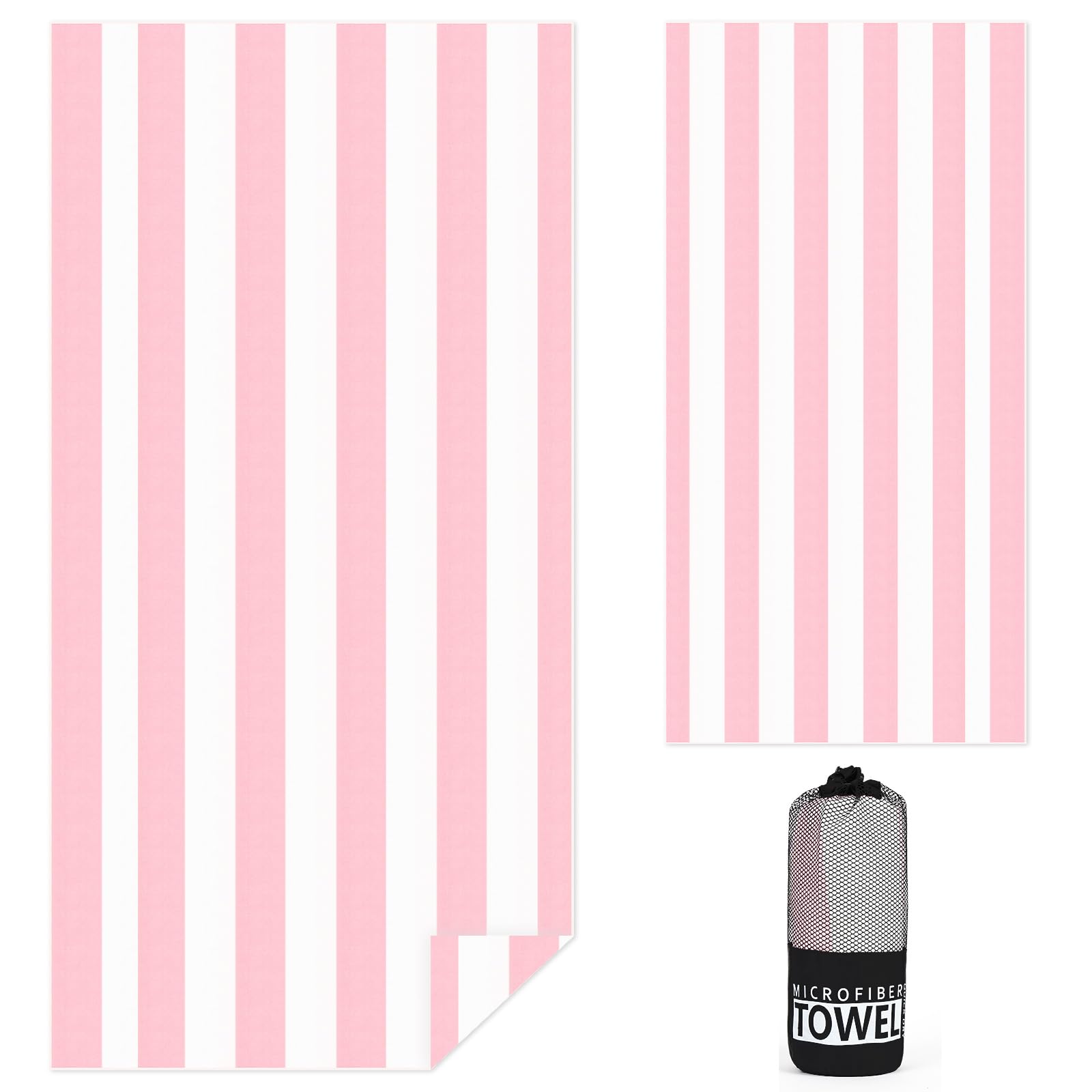 Ainiv Sand Free Microfibre Beach Towel | Quick Dry Large Pool Towel