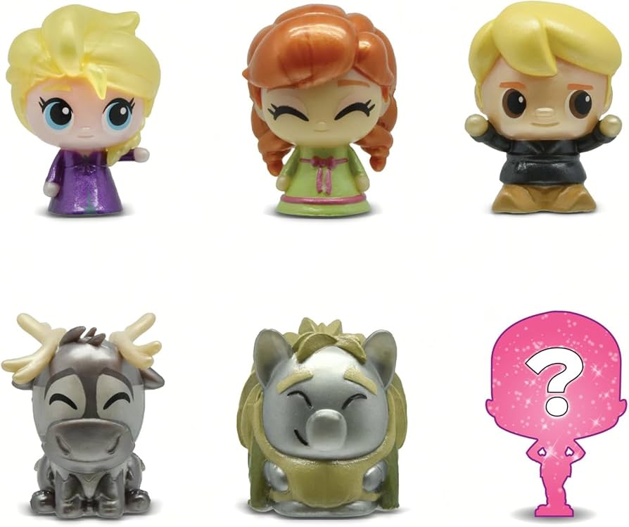 Disney Frozen Mash'ems Squishy Figure – Surprise Character Toy by Snaps