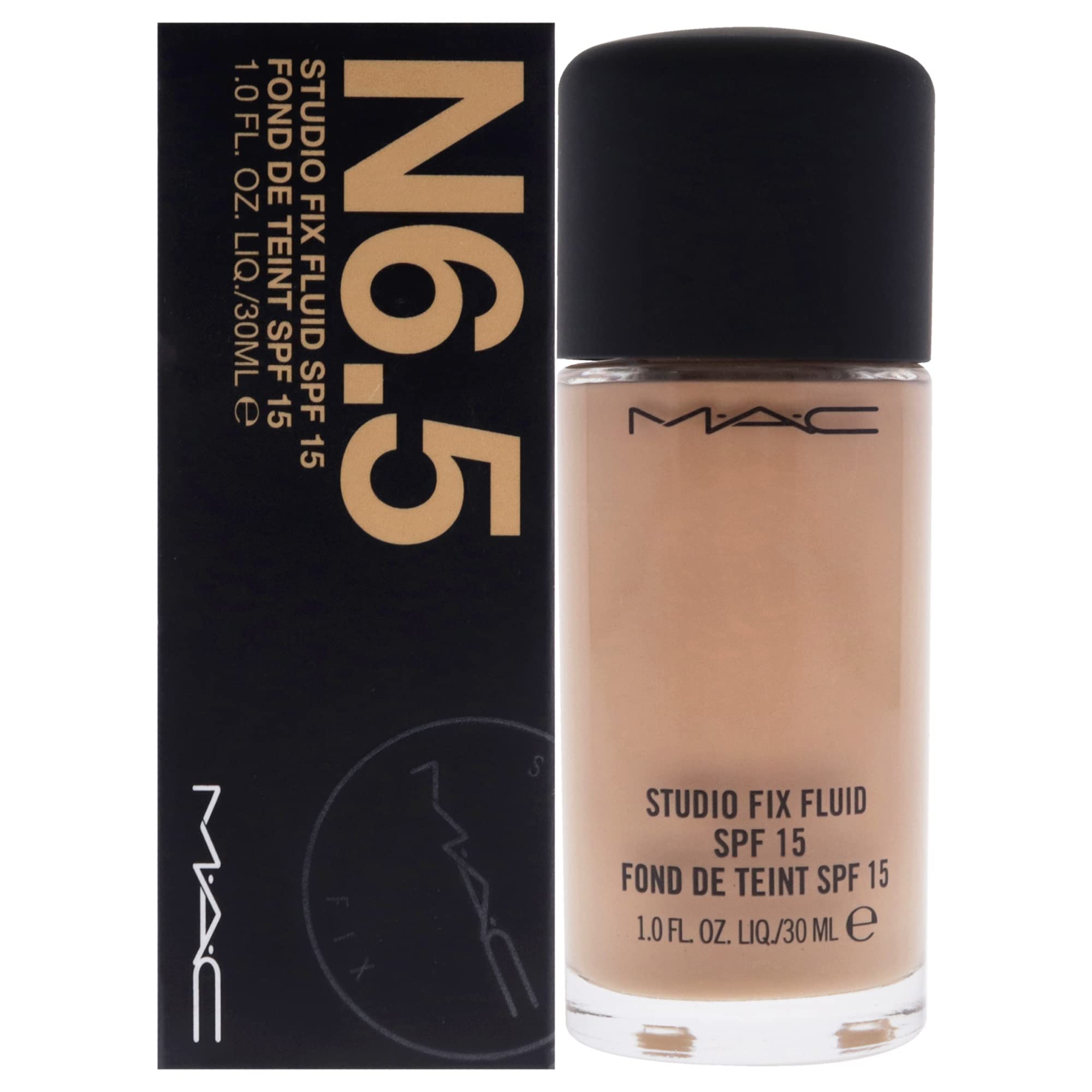 MAC Studio Fix Fluid SPF 15 Foundation – Matte N6.5 – 30 ml