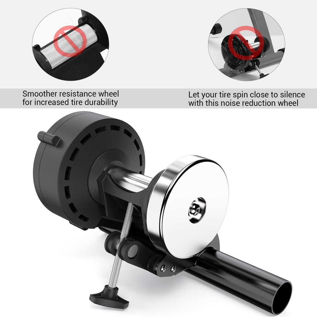 Sportneer Magnetic Bike Trainer Stand | Indoor Steel Bicycle Exercise Stand