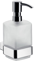 EMCO Loft Wall-Mounted Soap Dispenser – Chrome and Crystal Glass