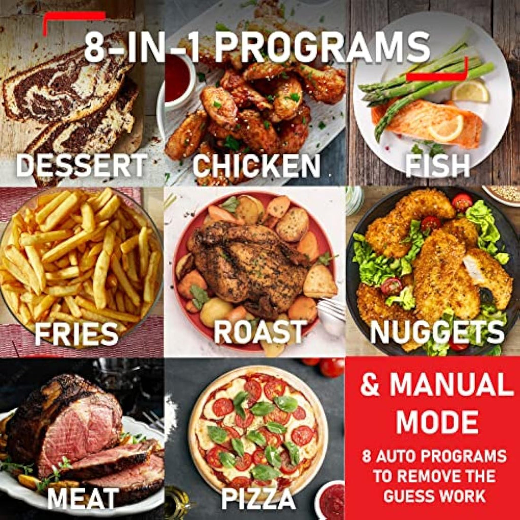 Tefal Easy Fry Precision 2-in-1 Digital Air Fryer & Grill | 4.2L Black