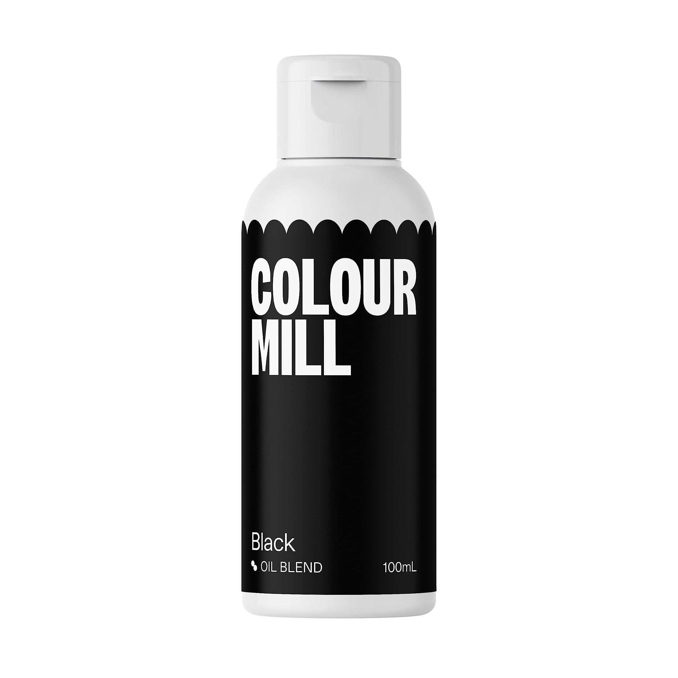 Colour Mill Black Oil Based Food Colouring - 100ml Bulk for Chocolate