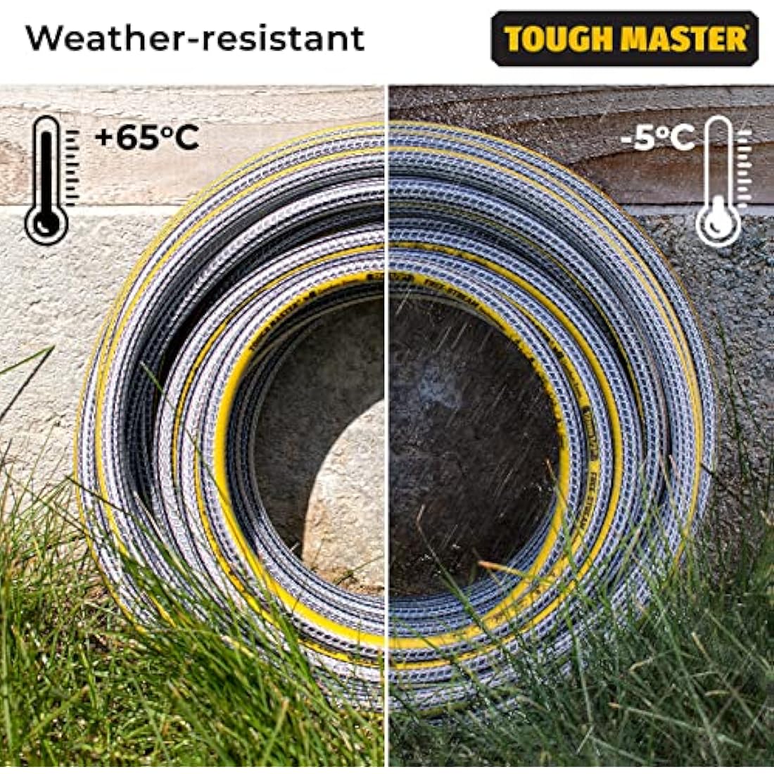 Jolof Store 15m Garden Hose | 50ft 4-Layer Reinforced Watering Hose