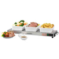 Progress EK2610P Cordless Hot Plate | Large 1200W Food Warming Tray