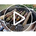 Onlyfire Rotisserie Kebab Skewer Kit for 57cm Weber Kettle Grill