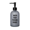 Fisura Glass Soap Dispenser – Funny 410ml Foaming Hand Wash Bottle