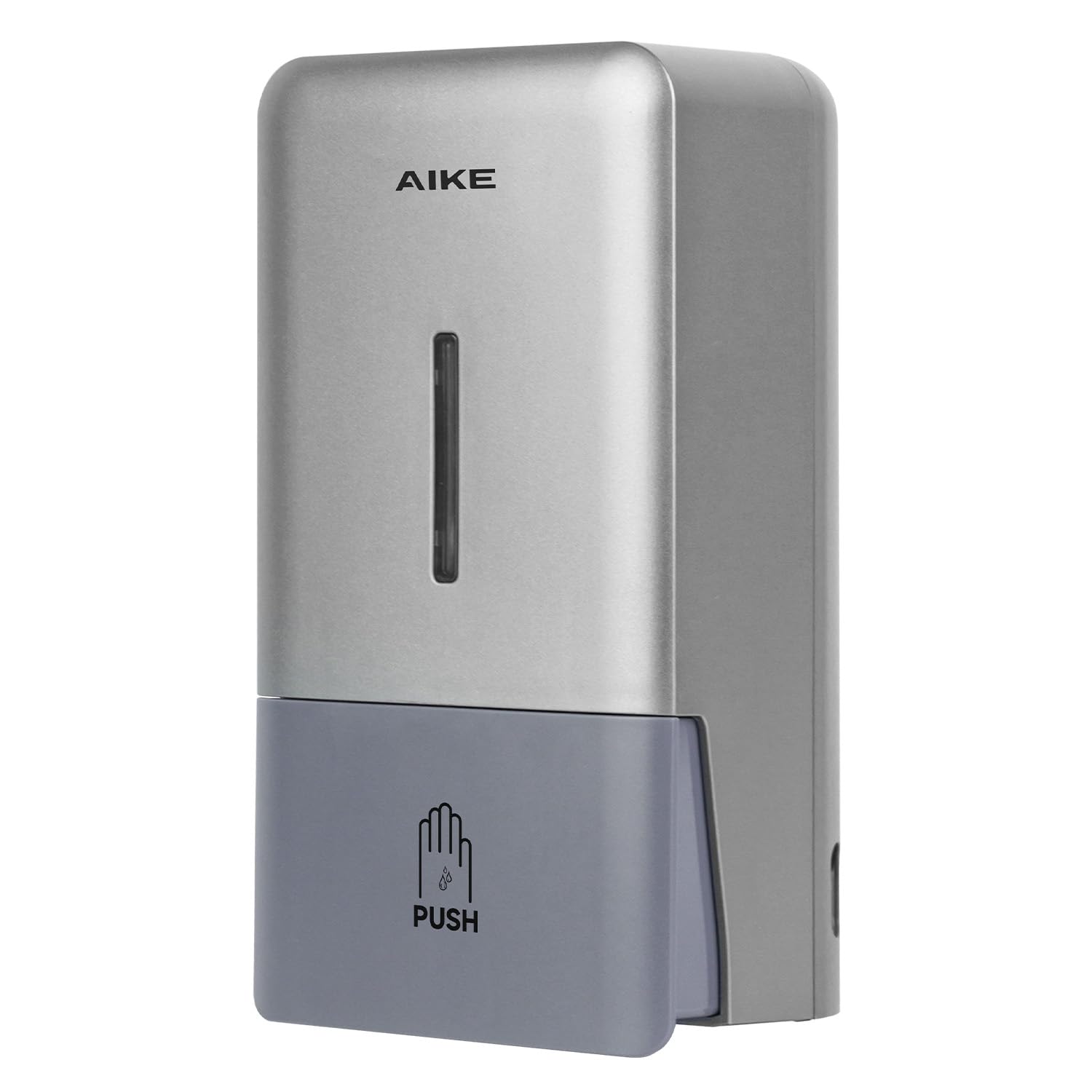 AIKE AK1006 800ml Wall Mounted Soap Dispenser | Manual ABS Plastic