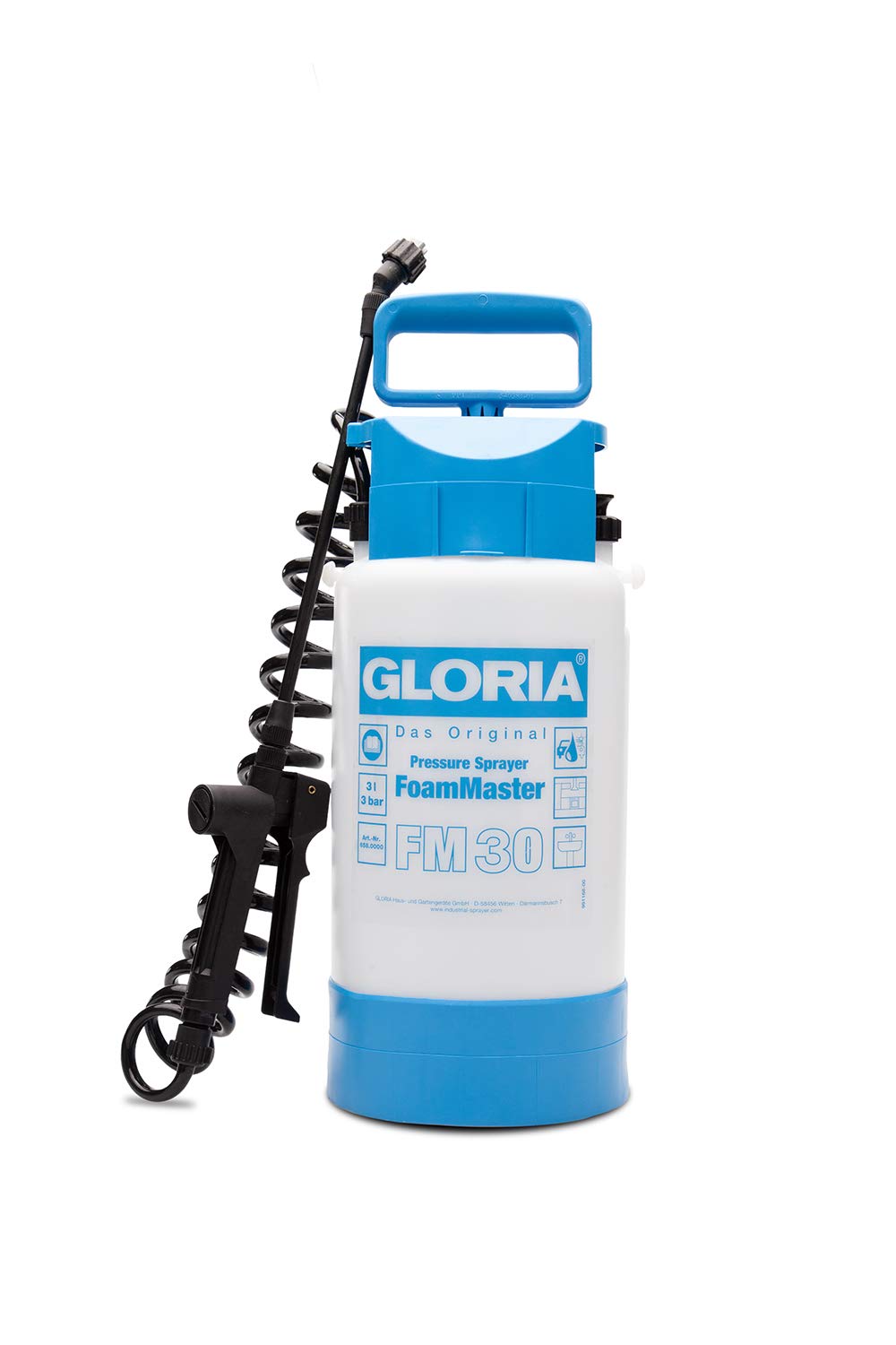 GLORIA FoamMaster FM 30 | 3L Foam Sprayer for Vehicle Cleaning