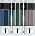 Modunful 3 Chamber Shower Dispenser – No Drill Wall Mounted Shampoo Set