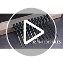 Libraton 31PC Metal File Set | Steel & Woodworking Needle Files