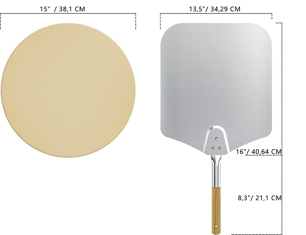 Onlyfire Pizza Oven Conversion Kit for 57cm Kettle Grills | Stainless Steel