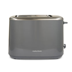 Morphy Richards Equip 2-Slice Toaster | Stainless Steel, 800W - Grey