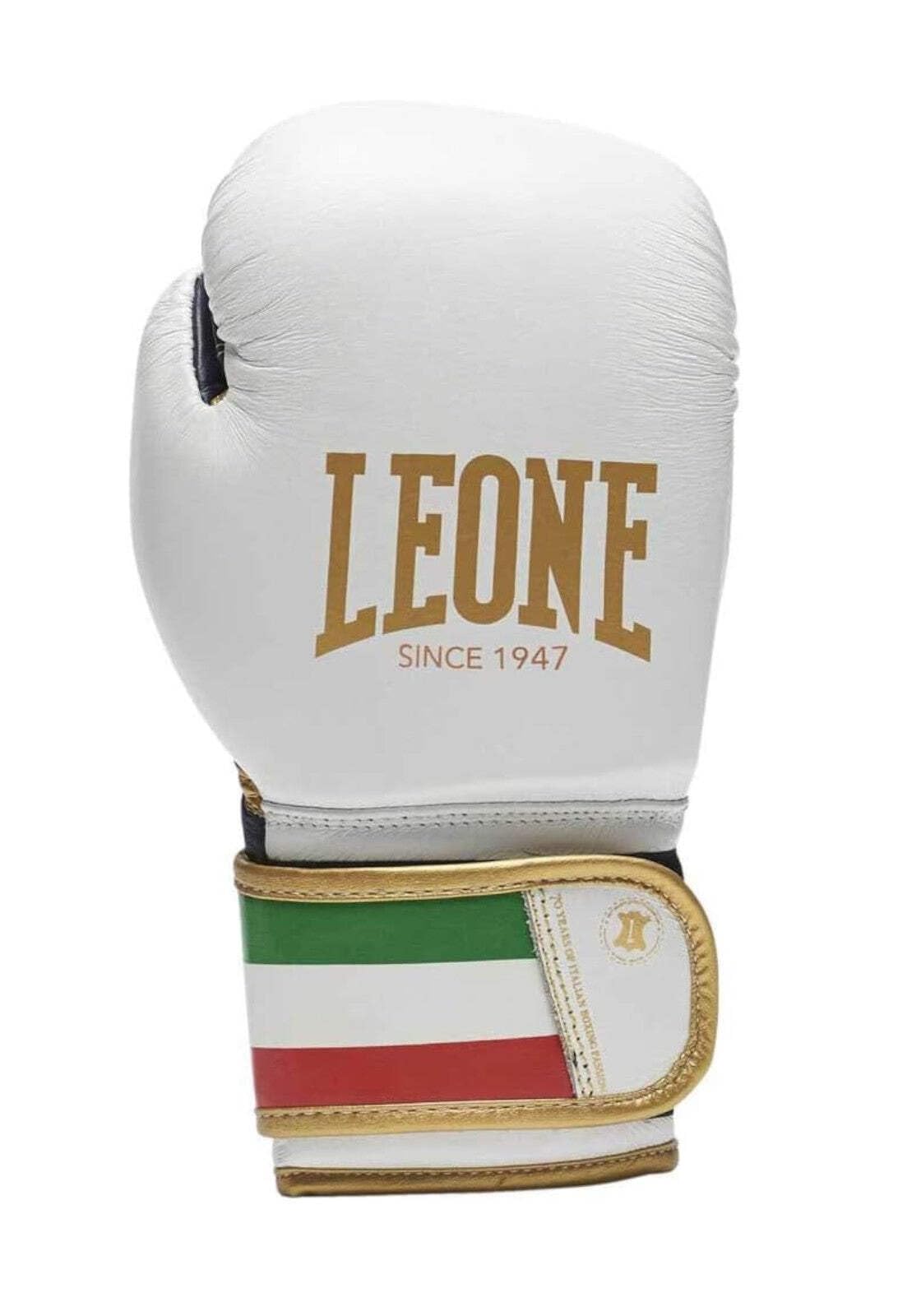 Leone 1947 Boxing Gloves | White 12oz Unisex Adult Sparring Gear