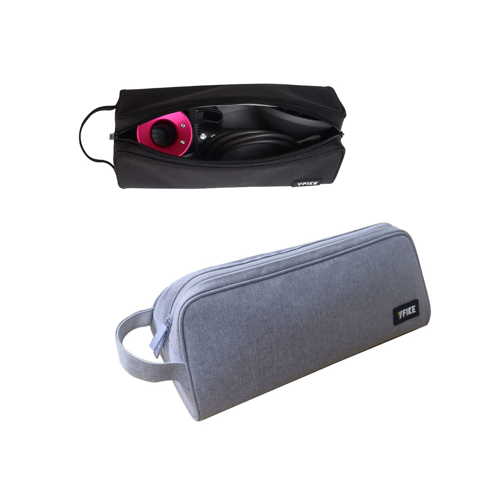 Hosoncovy Double Layer Travel Case for Dyson Supersonic & Airwrap | Grey