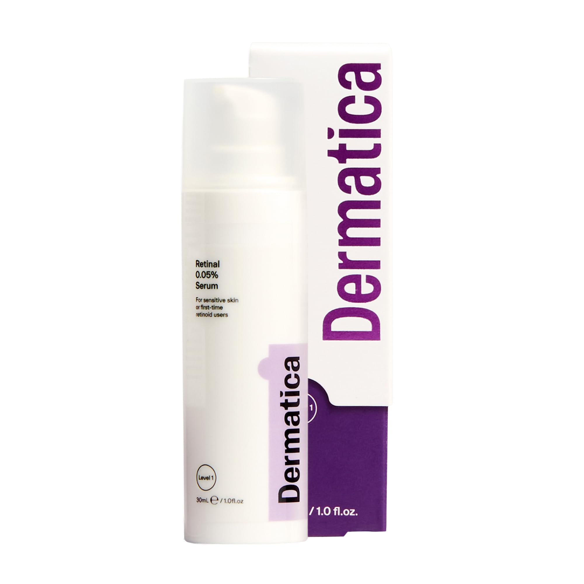 Dermatica Retinal 0.05% Serum – Anti-Ageing Face Serum with Ceramides
