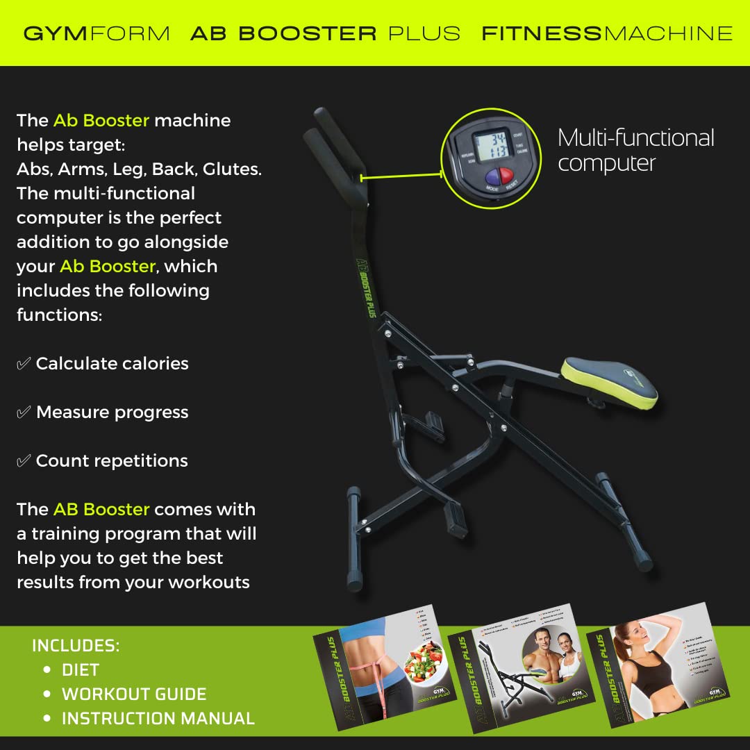 Gymform Abdominal Trainer Machine | Full Body Home Cardio & Toning Gym